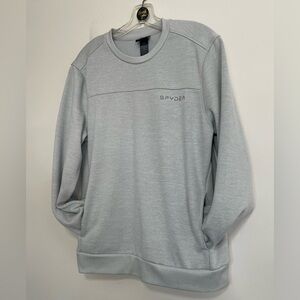 Spyder Men's Gray Crewneck Sweatshirt ~ Size Medium ~ Weekender ~ Casual